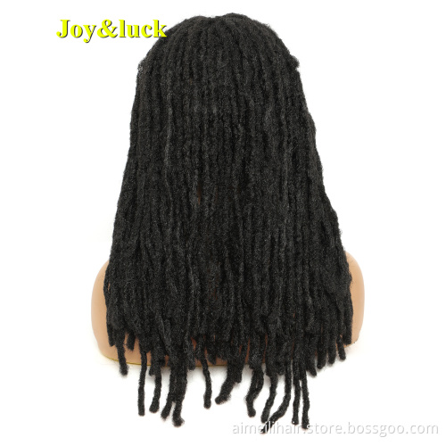 Crochet Braids Wig Long Black Straight Dreadlock Hair Wigs For Women Or Men Synthetic Braiding Daily Or Party Use Hair Style